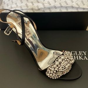 Badgley Mischka Odelia Satin Sandal
